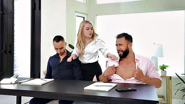 Haley Spades - haley spades her two friends take turns getting their tight holes drilled in porntrexcoms best hd threesome