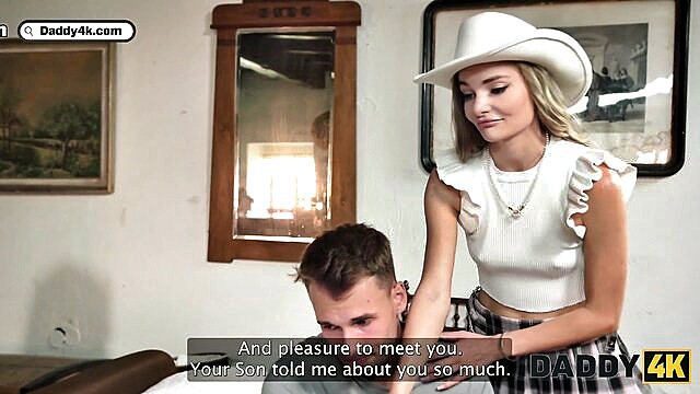 Denis Marti, Fibi Euro - denis marti the kinky old man fucks his blonde cowgirl while my husband is away Daddy 4K