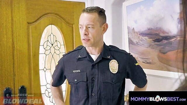 busty milf, milf tittyfuck, long dick - busty milf tittyfucked by the laws massive cock