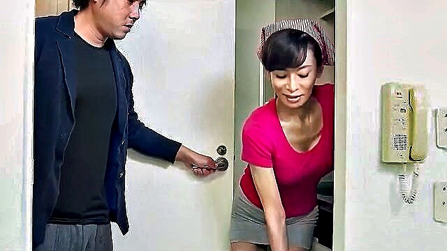 big tit, big titted, big titt - stepson seduces busty stepmom fucks her on the couch
