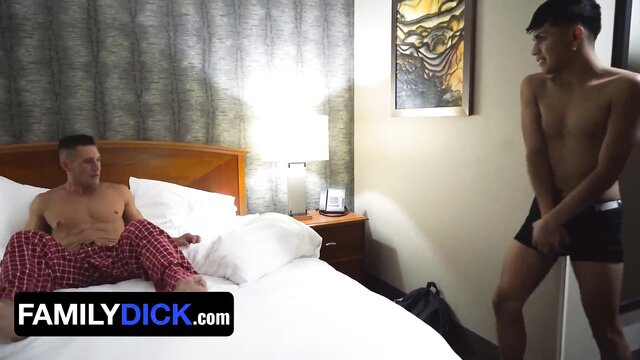 Jax Thirio - stepdad shares bed with stepson
