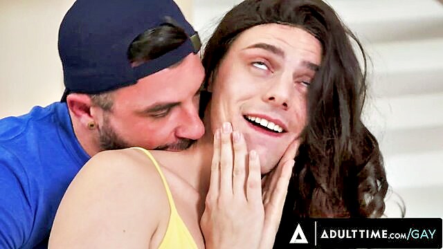 Ian Holms - ian holms catches straight dude getting assfucked his masked femboy friend asher day