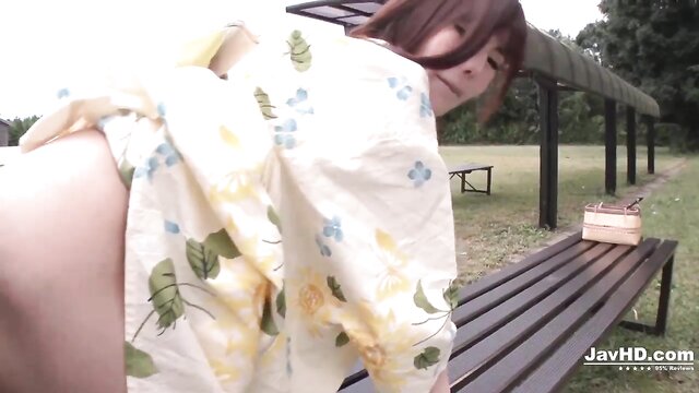 cock out, sucking cock, sucking cock outdoors - yua ariga sucking cock