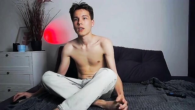 twink, teen (18+), cum - twink masturbation cumshots