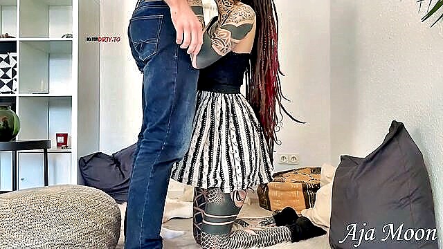 Aja-Moon - aja moons deepthroats and takes on venus dates pov fantasies in a wild kinky affair