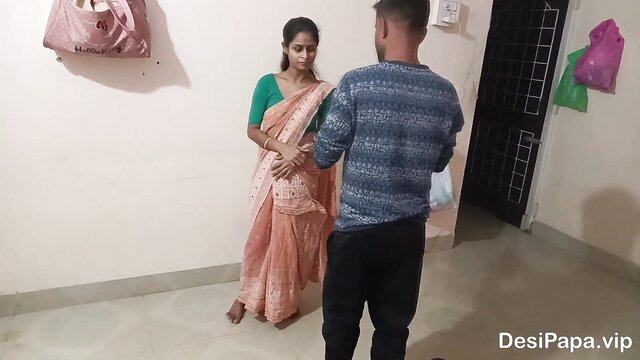 watch this indian village teens daily sex routine with her busty indian wife : Desi Papa