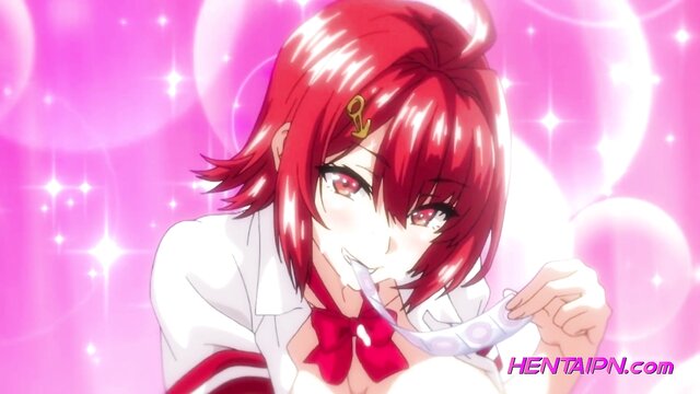 anime anal, anime sex, cartoon sex - redhead drills tight hole