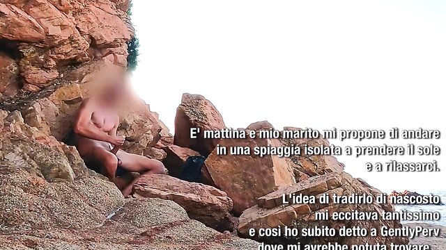 infidelity, voyeur, outdoors - beatrice segreti anal