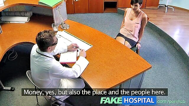 czech, gabrielle gucci, fakehospital - gabrielle guccis big tits bounce as dirty doctor pounds her hard in the fake hospital