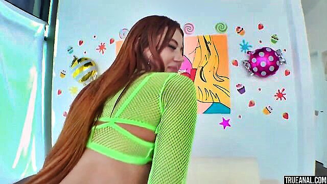 mikeadriano, 1on1, stellaluxx - redhead domination facefucking with stella luxx stellar gapes