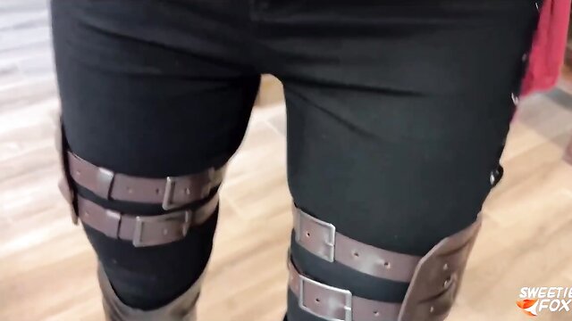 ass pound, in mouth, pov style - mikasa cosplay pov fuck