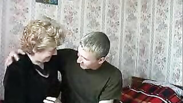 matures, russian, kissing - russian granny fucked hard