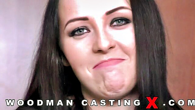 woodmancastingx, new, carolina - carolina star gets her first taste of big dicked casting couch action