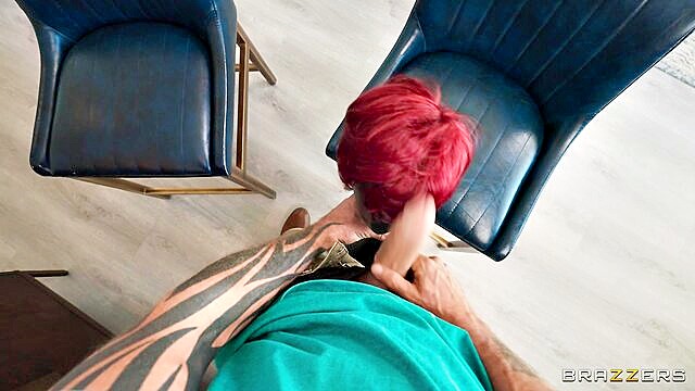 Scott Nails, Kimmy Kimm, Connie Perignon - kimmy kimm and scott nails get kinky with wig out cum in mouth Brazzers