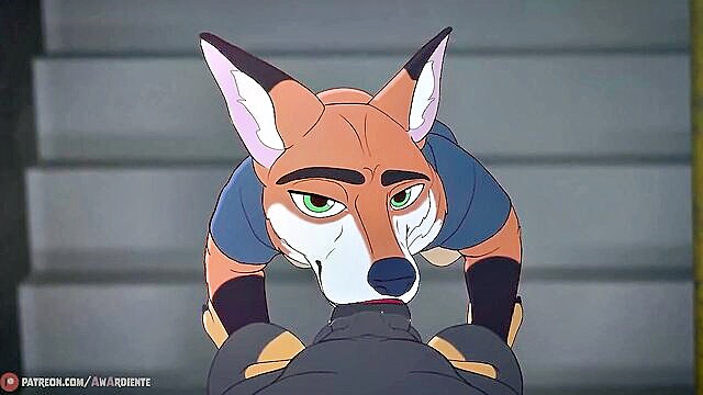 TwinkYeen - twinkyeens furry fox animation will make you cum hard