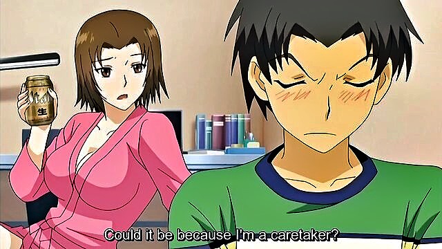 ntr, blackmailed, cheating - hiros first time with a hot horny nurse in boku no yayoi san 1 2 a naughty nurse teaches hiro all about