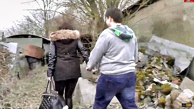 QueenParis - queen paris and her friends go wild with outdoor sex and deepthroating