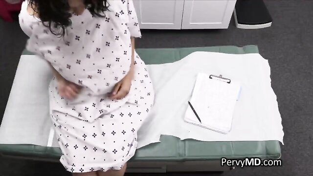 titjob, big boobs, threesome - busty nurse and patient fuck