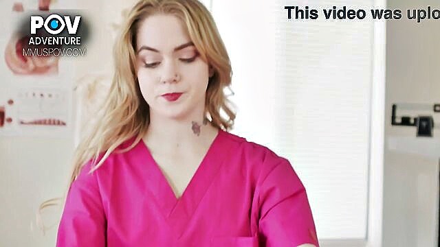 Sage Fox - intense pov experience sweet nurse goes beyond professional boundaries with aroused client POVAdventure