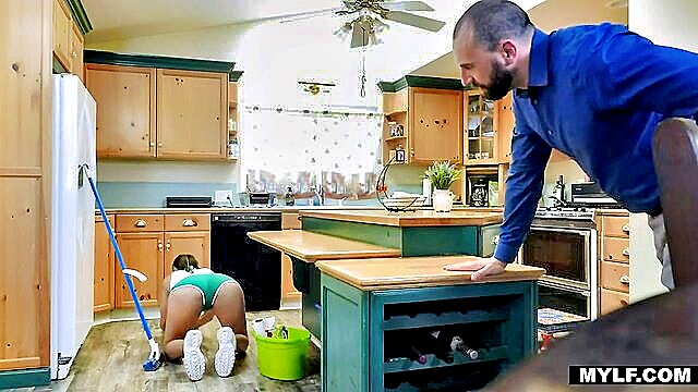Penny Barber - mylf busty milf maid penny barber lets her boss fuck her juicy pussy for money Mylf