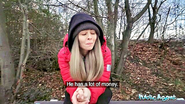 big tits, big ass, public - hot busty babe fucked by another slut who is ready to fuck with a stranger for money
