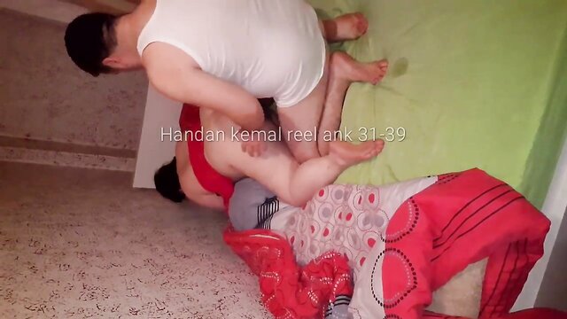 turkish threesome with kem and handan in hd video : kem