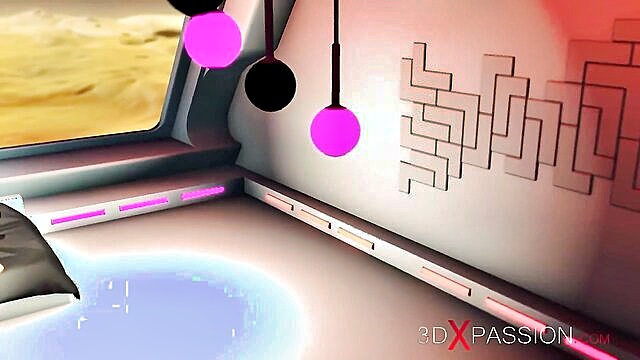 fucking girls, girl fucking, fucks - 3d shemale sex in space station