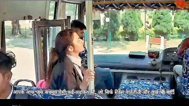 students, hardcore, blowjob - indian bus chut