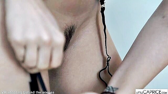 Little Caprice - behind the scenes and intimate with little caprices first vr shoot Little Caprice Dreams