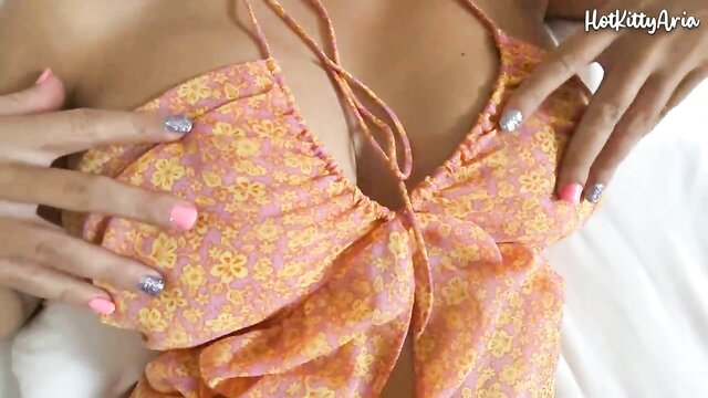 HotKittyAria - beautiful body big cock and a perfect body a hot babes wild fantasy HotKittyAria