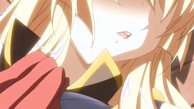 creampied, hentais, anime hentay - anime knight gets a creampie in this hentai video