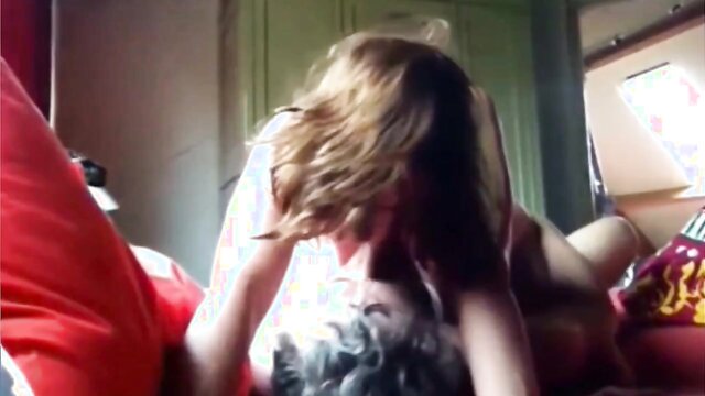 three horny milfs in homemade amateur video : Horny MILF