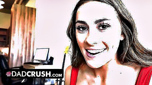 18 years old, cumshot, missionary - dad crush orgasm