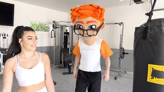 Gal Ritchie - busty trainer workout