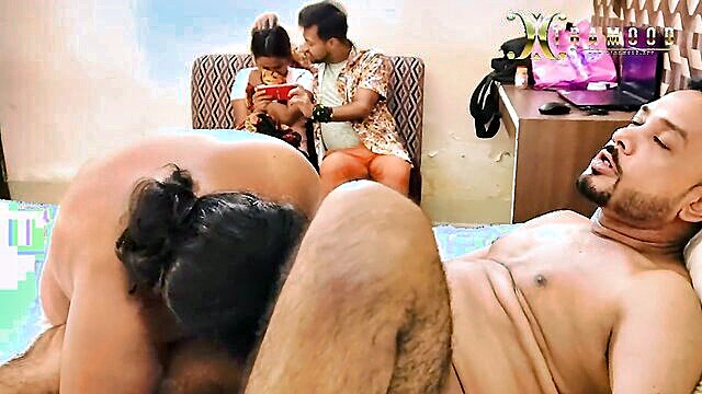 big tits natural, bhabhi, big boobs - indian aunty with big boobs gets fucked in a rough and hardcore sex scene