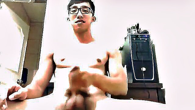 masturbating, solo, asian - taiwan gay porn video