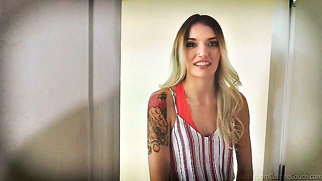 blonde, bcc, small boobs - lindsey lane backroom casting