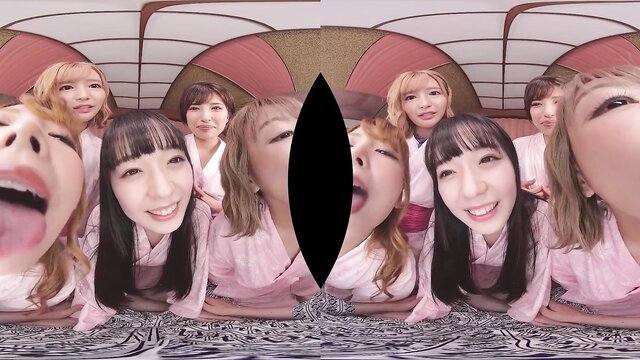 Mao Hamasaki - reverse gangbang vr