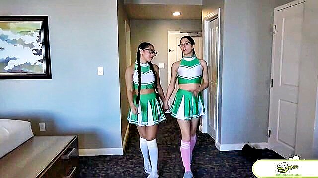Alex Coal, Madison Wilde - cheerleader tribbing madison lesbian Tadpolexstudio