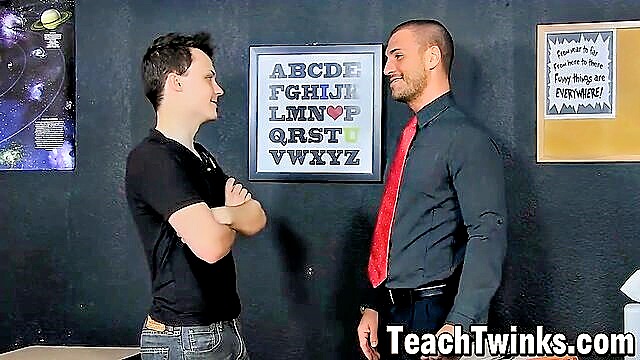 teachtwinks, gay, gay hardcore - trans sex with teacher