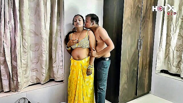 blowjob, cumshot, hardcore - indian wife removed saree