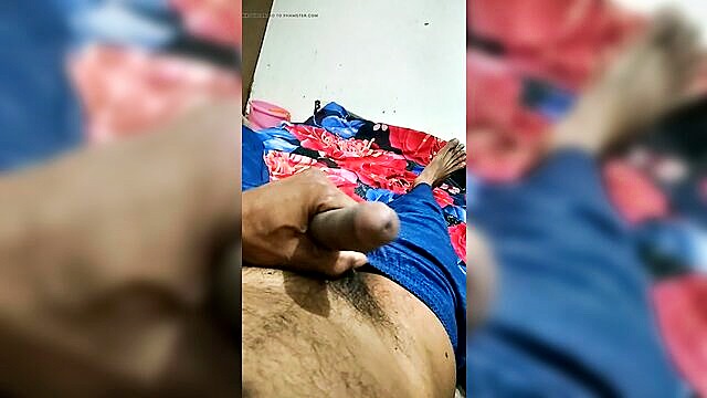 amateur, indian, gay close up - a black indian lad pleasures himself with his sizable member in an indian adult film desi and homo categories included