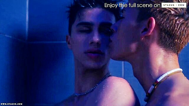 Nathan Luna - college boys galiel and nathan indulge in steamy shower encounter Staxus