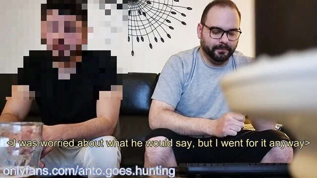 young gay couple explores their sexuality in hd video : We