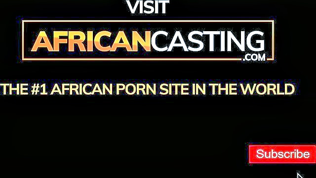 black girl with white cock : African Casting