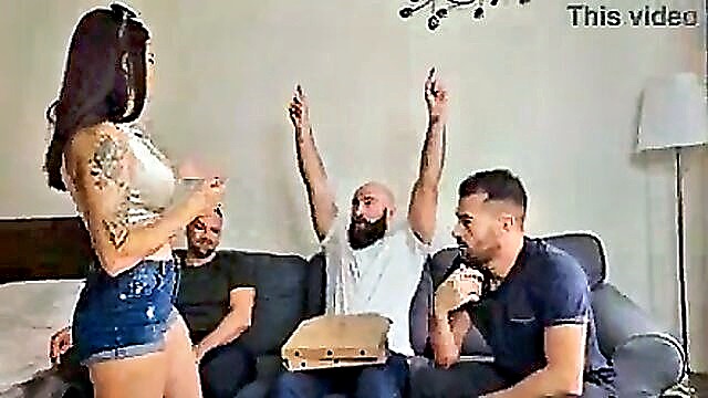 Billie Star, John Price, Perry Layne, Jonny Oblong - dick in mouth and ass Stalker Prodz