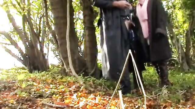 slut, outdoor, blowjobs - scottish milf headfuck