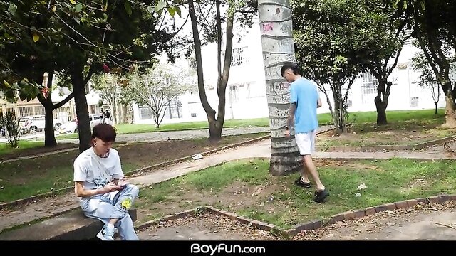 latino boy anal cruising : BoyFun