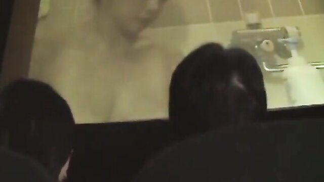 wife gets a surprise blowjob in japanese porn cinema : hand_pamela