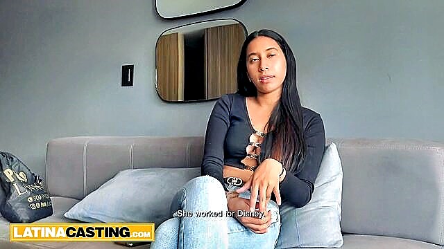 latina model red lingerie passion : LatinaCasting